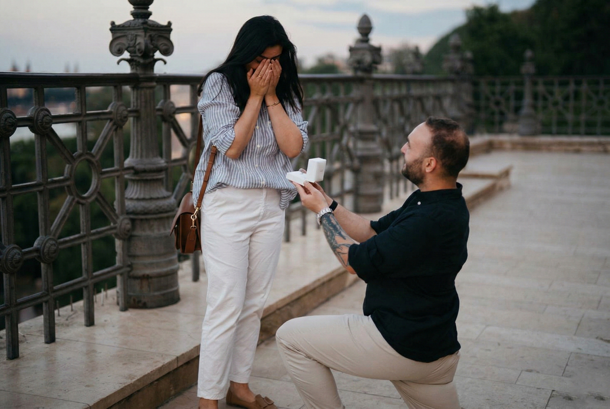 Essential marriage proposal package Romania